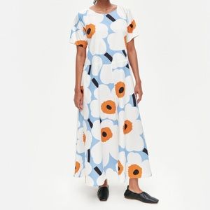 Marimekko Estrith Unikko Dress 36 Small
